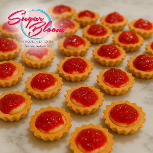 Mini tartaletas de frutilla